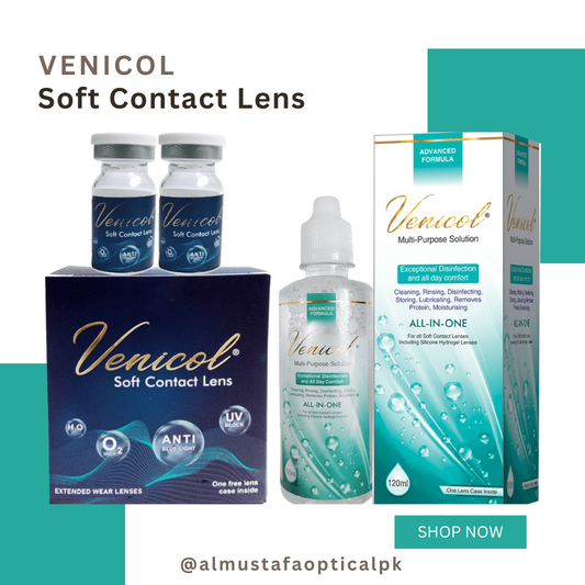 Venicol Transparent Contact Lens